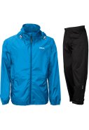 Blaue leichtgewichtige Herren Regenanzug Packable von Pro-X Elements 1