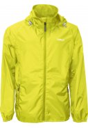 Neongelbe leichtgewichtige Herrenregenjacke Packable von Pro-X Elements 1