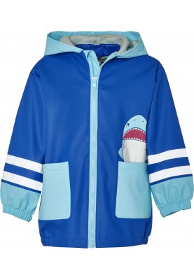 Blaue Regenjacke Hai von Playshoes