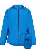 Blaue (ocean blue) leichtgewichtige Regenjacke von Mac in a Sac