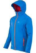 Blaue Regenjacke Stow and Go von Highlander  2