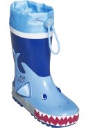 Blaue Regenstiefel Hai von Playshoes