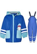 Blau Regenanzug Hai von Playshoes 1