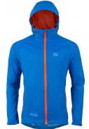 Blau/anthraziter Regenanzug Stow and Go von Highlander  3