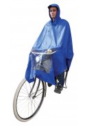 Blauer Regenponcho Fahrrad von Hooodie
