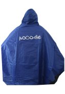 Blauer Regenponcho Fahrrad von Hooodie 4