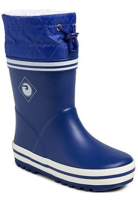 Blaue Wintergummistiefel Groovy