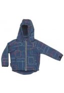 Blaue Softshell Outdoorjacke von Playshoes 1