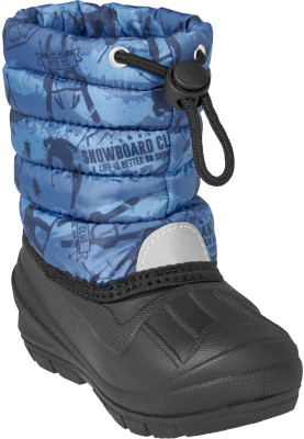 Blaue Winter Bootie Traffic von Playshoes