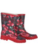 Blumen Damen-Gummistiefel "Rubber Rain Boots" von XQ 2