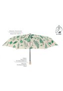 Botanischer faltbarer Regenschirm von Perletti 5