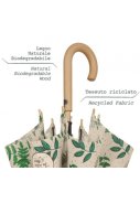 Botanischer Stil langer Regenschirm von Perletti 4