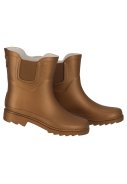 Bronze Metallic Damenregenstiefel Chelsea Gummi von XQ Footwear 2