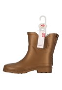 Bronze Metallic Damenregenstiefel Chelsea Gummi von XQ Footwear 3