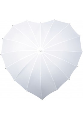 Braut gebrochen weiß  "Herz" Regenschirm 