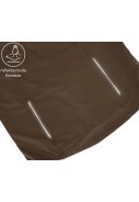 Braune Stretch Herrenregenjacke Oskar von Pro-X Elements 2
