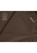 Braune Stretch Herrenregenjacke Oskar von Pro-X Elements 4