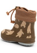 Braune mit Bärenmotiv Gummistiefel "Thermo Baby" von Bisgaard 2