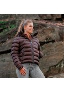 Chocolate wasserdichte Pufferjacke Penelope von Horka 1