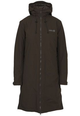 Braune (Ground Coffee) Winter Damenregenjacke Seq II von AGU