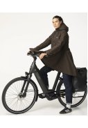 Braune (Ground Coffee) Winter Damenregenjacke Seq II von AGU 6