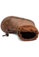 Braune mit Hertzenmotiv Gummistiefel "Thermo Baby" von Bisgaard 3