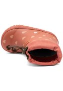 Rosa mit Hertzenmotiv Gummistiefel "Thermo Baby" von Bisgaard 3