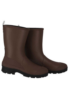 Braune Herren Gummistiefel Rubber Rain Boots von XQ