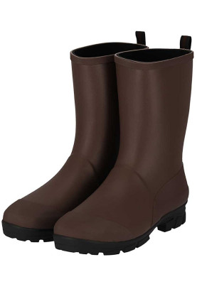 Braune Herren Gummistiefel Rubber Rain Boots von XQ