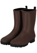 Braune Herren Gummistiefel Rubber Rain Boots von XQ 1