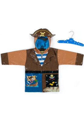 Braune Kinder Regenmantel Pirate  von Kidorable