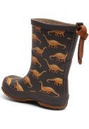 Braune Regenstiefel Basic mit Dino von Bisgaard 2