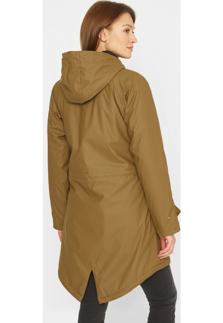 Tidaholm Beige Regenjacke Damen Tidaholm Derbe Regenmantel