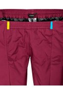 Burgundy Regenhose  (Langgröße) mit durchgehendem Reißverschluss 7