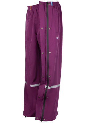 Burgundy  Regenhose mit durchgehendem Reißverschluss von Hello Rain