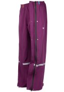 Burgundy  Regenhose mit durchgehendem Reißverschluss von Hello Rain