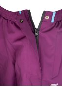 Burgundy  Regenhose mit durchgehendem Reißverschluss von Hello Rain 4