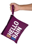 Burgundy  Regenhose mit durchgehendem Reißverschluss von Hello Rain 8