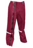 Burgundy Regenhose Storm mit durchgehendem Reißverschluss 1
