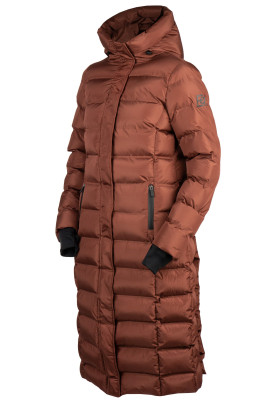 Burnt Umber wasserdichte Pufferjacke Eloise von Horka