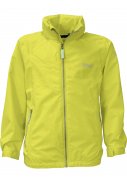 Gelbe (wild lime) Kinderregenjacke Lina von Pro-X Elements 1