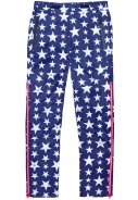 Blaue (stars and stripes) nachhaltige Regenhose von Dripp Rainwear 1