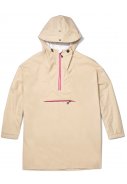 Beiger (camel kick) nachhaltiger Regenponcho von Dripp Rainwear 1