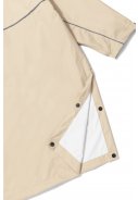 Beiger (camel kick) nachhaltiger Regenponcho von Dripp Rainwear 6