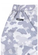 Graue (camo grey) nachhaltige Regenhose von Dripp Rainwear 4