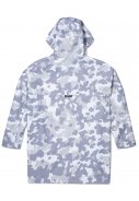 Grauer (camo grey) nachhaltiger Regenponcho von Dripp Rainwear 2