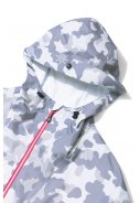 Grauer (camo grey) nachhaltiger Regenponcho von Dripp Rainwear 4