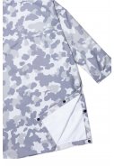 Grauer (camo grey) nachhaltiger Regenponcho von Dripp Rainwear 8