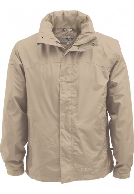 Beige (Driftwood) Herrenregenjacke Meran von Pro-X Elements