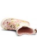 Cremefarben mit Blumen Kinderregenstiefel "Baby" von Bisgaard 3